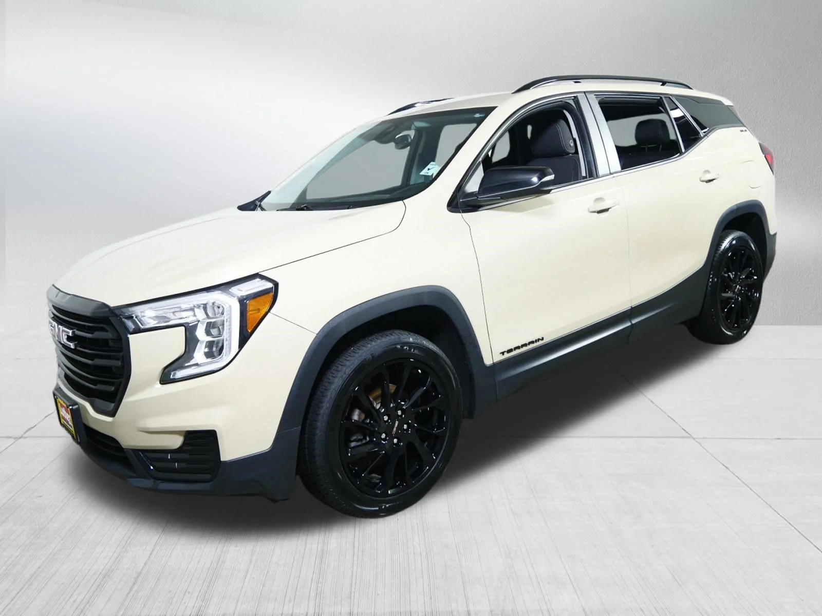 Used 2023 Desert Sand Metallic GMC SLE image 3