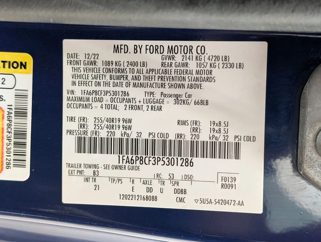 Certified Used 2023 Atlas Blue Metallic Ford GT image 20