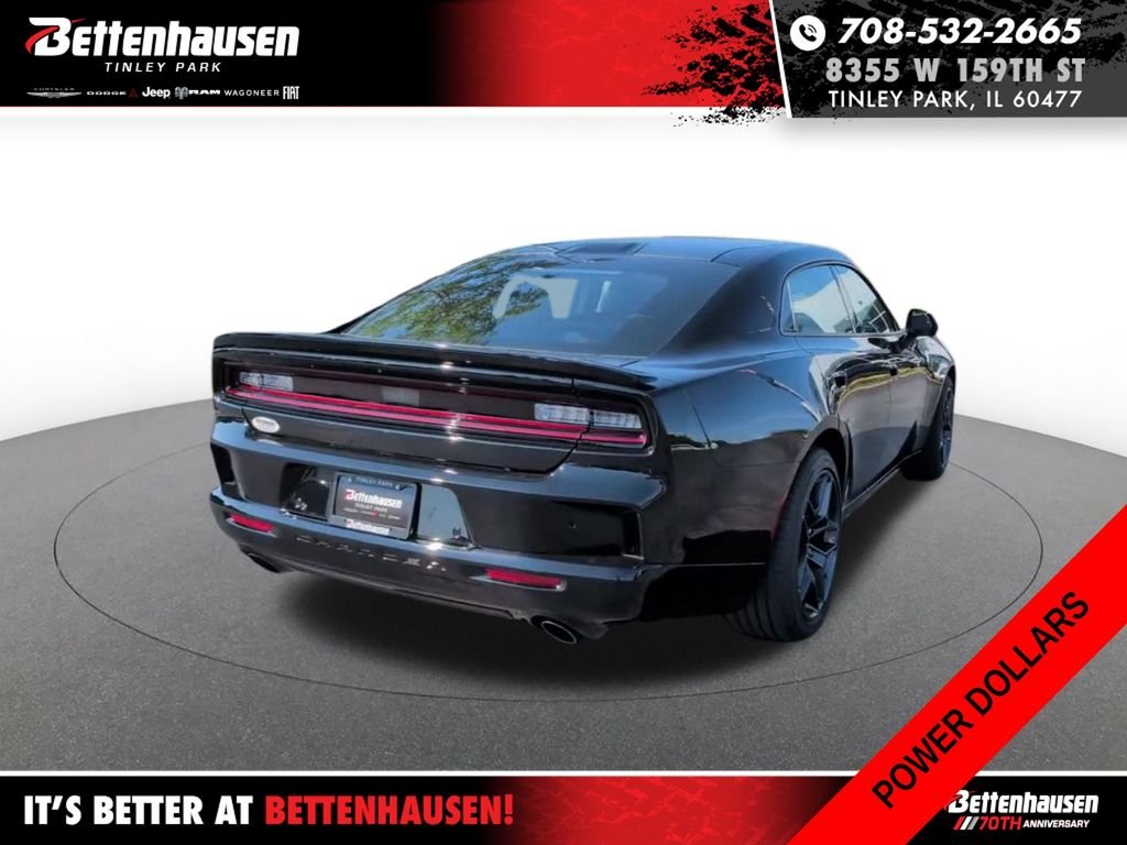 New 2026 Diamond Black Crystal Pearlcoat Dodge R/T Plus image 5