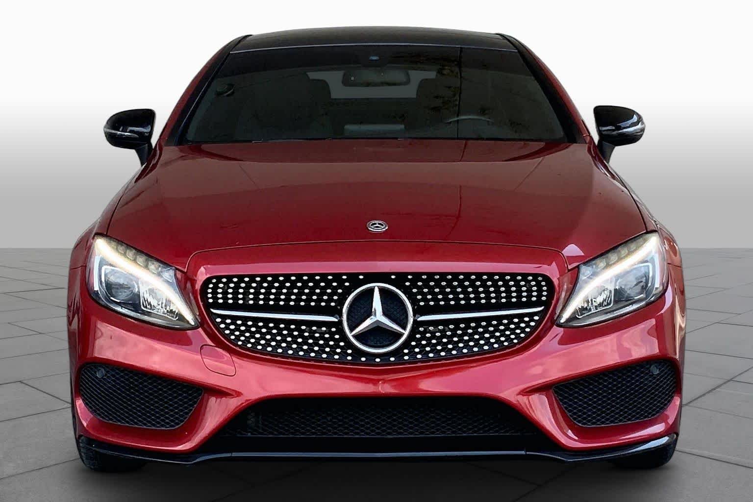 Used 2018 designo Cardinal Red Metallic Mercedes-Benz C 300 image 4