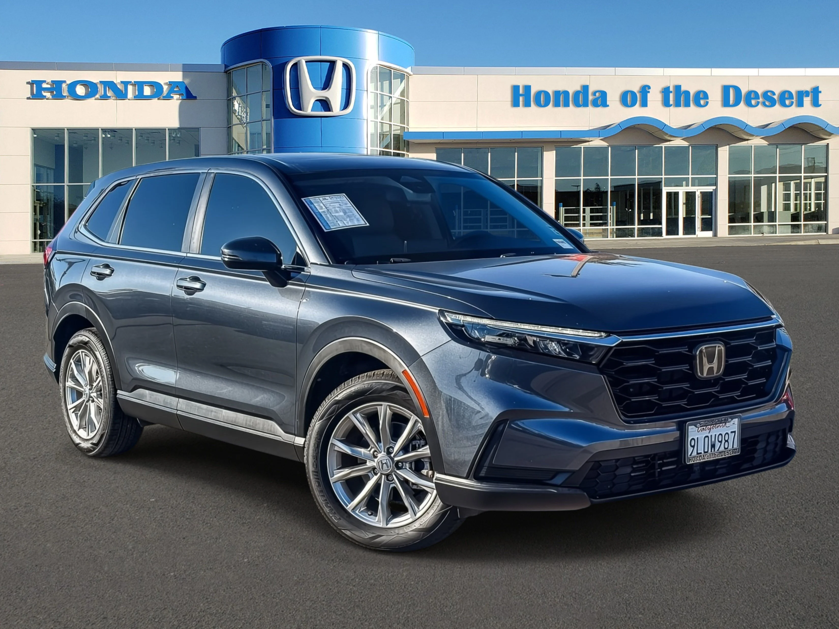 Certified Used 2024 Meteorite Gray Metallic Honda EX image 1