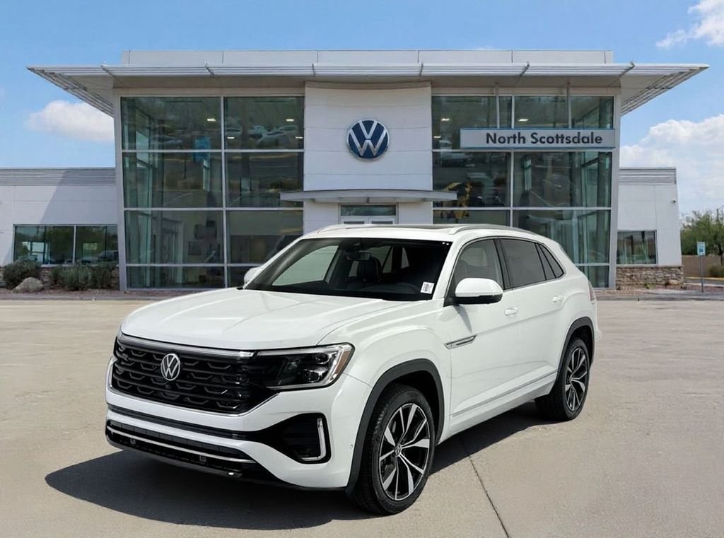 New 2026 Opal White Pearl Volkswagen SEL Premium R-Line image 1
