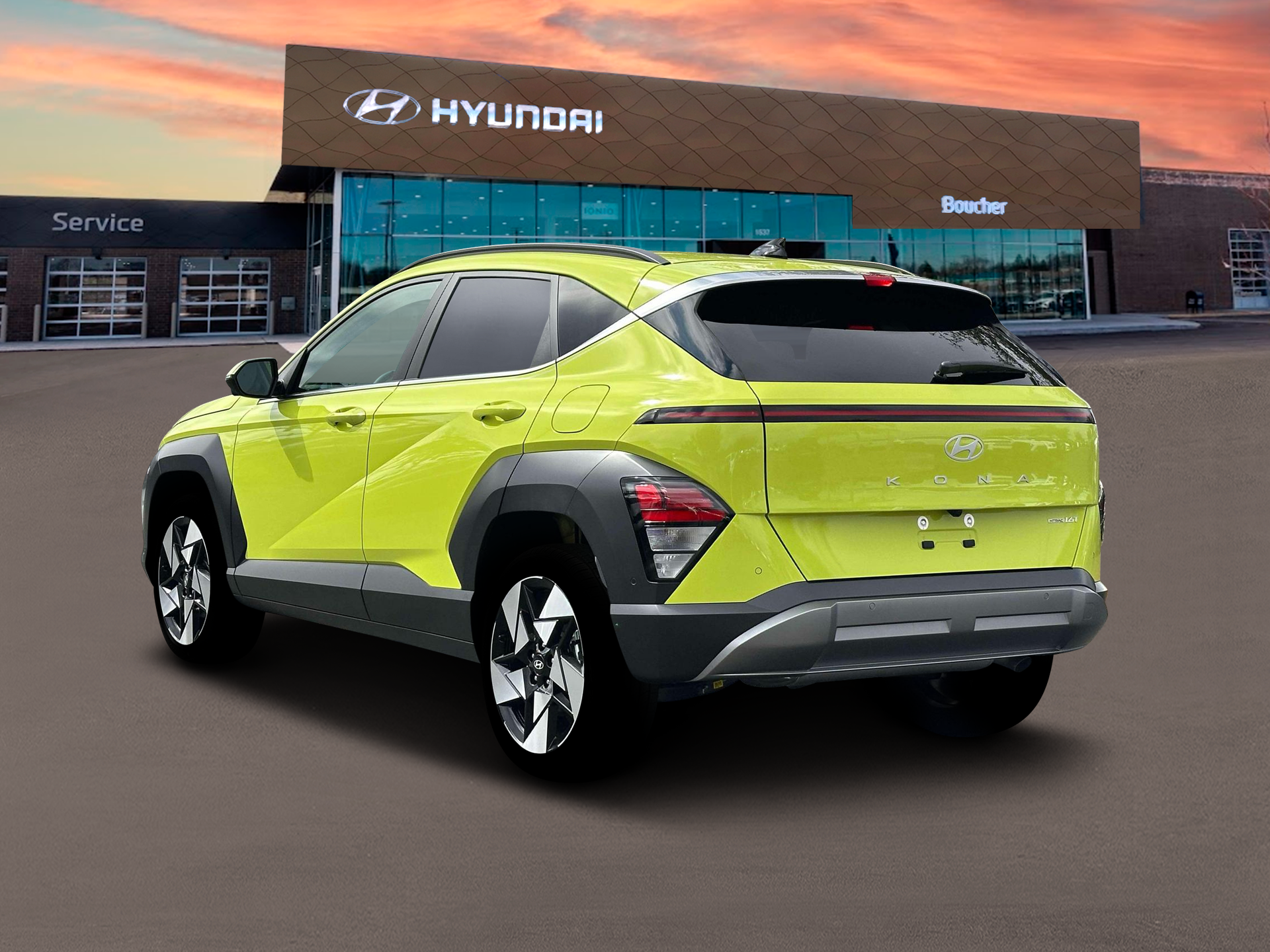 New 2026 Neoteric Yellow Hyundai Limited AWD image 4