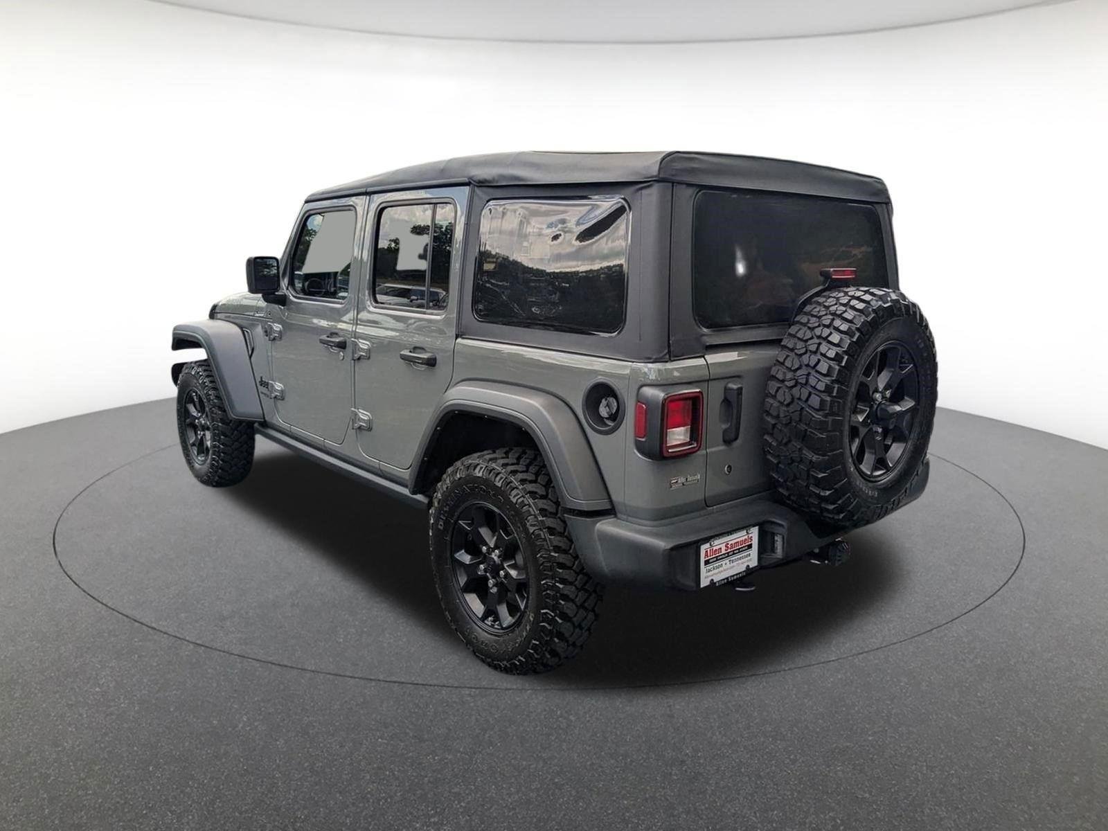 Used 2022 Sting-Gray Clearcoat Jeep Unlimited Willys Sport image 6