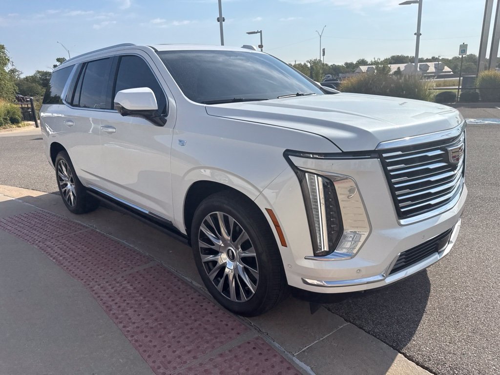 Used 2025 White Cadillac Premium Luxury Platinum image 3