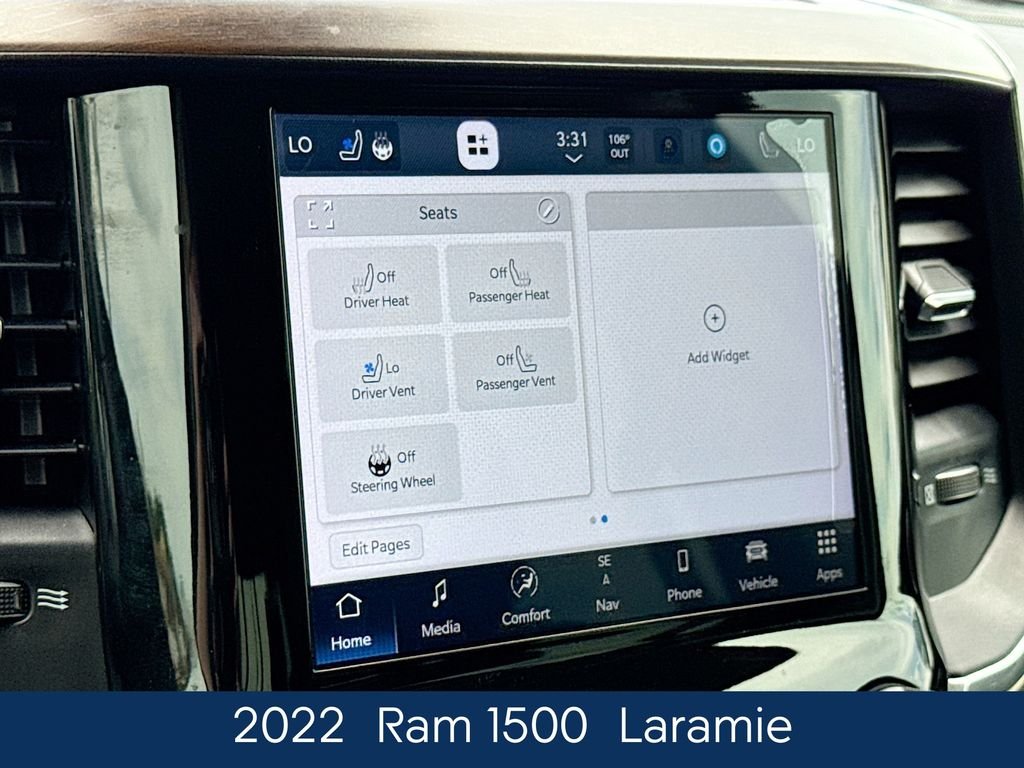 Used 2022 White Ram Laramie image 30