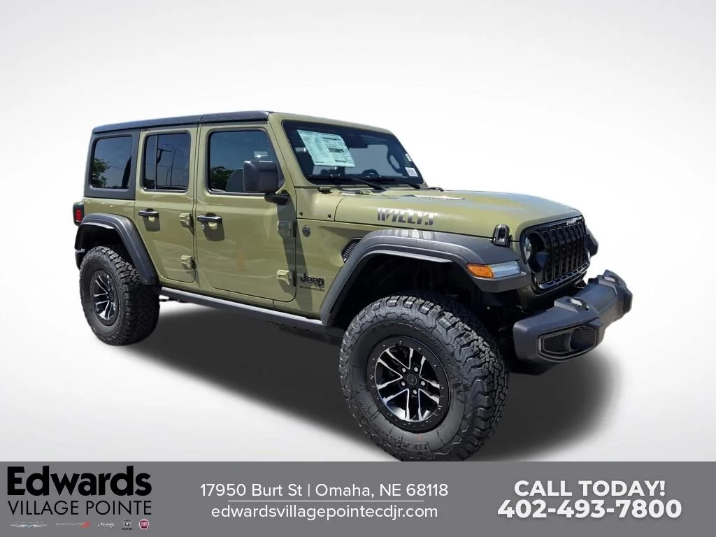 New 2026 Green Jeep Willys image 1
