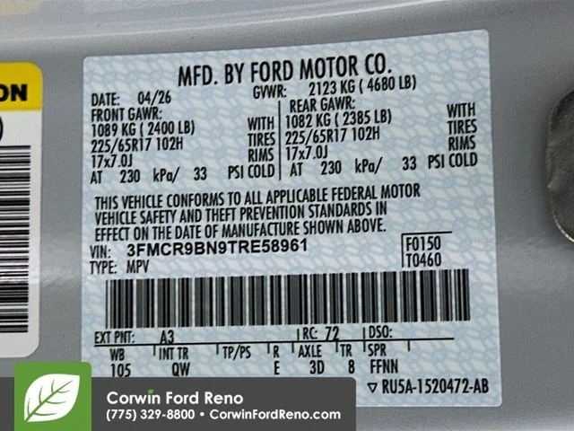 New 2026 White Ford Big Bend image 31