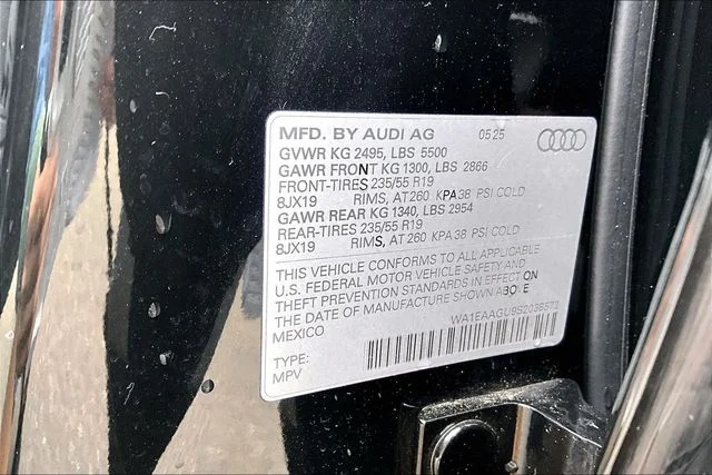 Used 2025 Black Audi 2.0T Premium Plus image 19