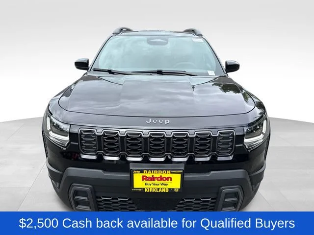 New 2026 Diamond Black Crystal Pearl-Coat Exterior Paint Jeep Laredo image 2