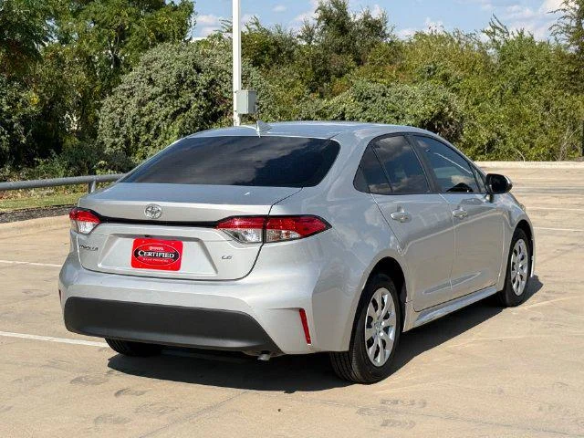 Certified Used 2024 SILVER ME. Toyota LE image 4