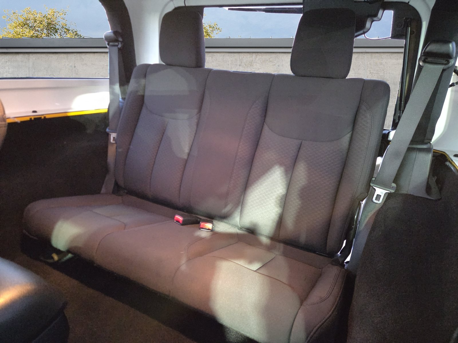 Used 2015 Baja Yellow Clearcoat Jeep Sport image 13