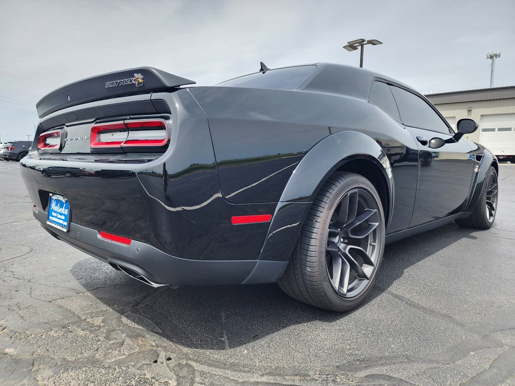 Used 2023 Pitch Black Clearcoat Dodge R/T Scat Pack Widebody image 5