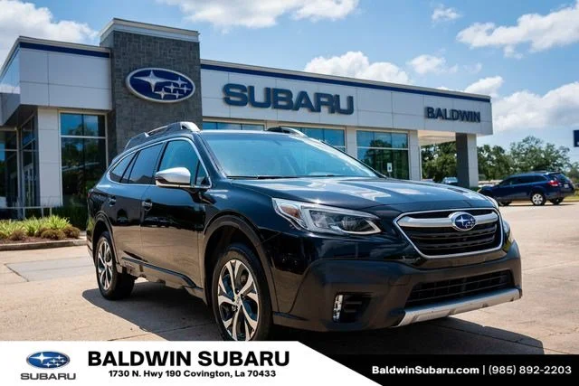 Used 2020 Crystal Black Silica Subaru Touring image 1