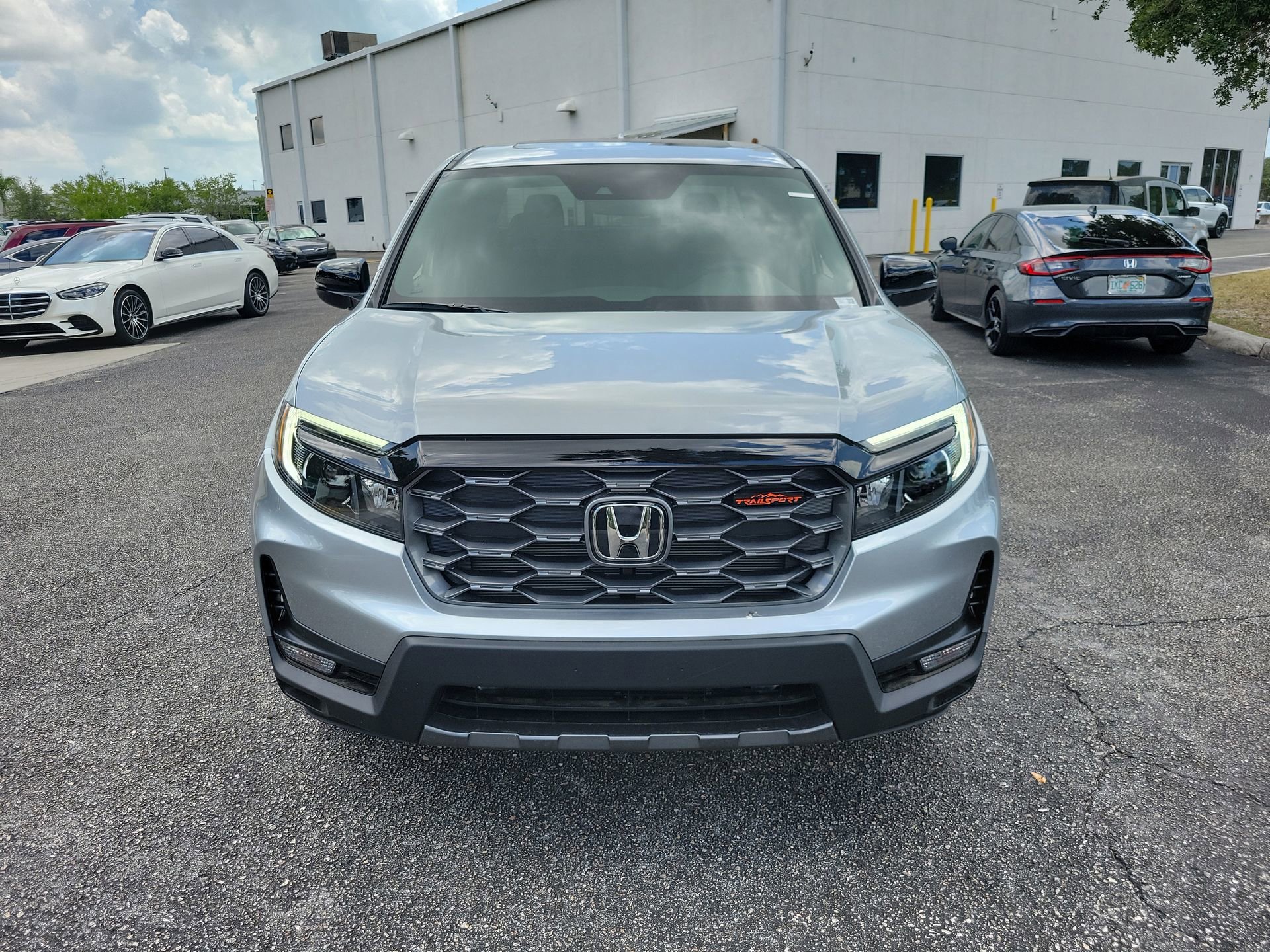 New 2026 Solar Silver Metallic Honda TrailSport image 4