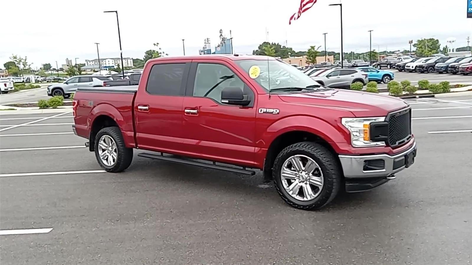 Used 2018 Red Ford XLT image 2