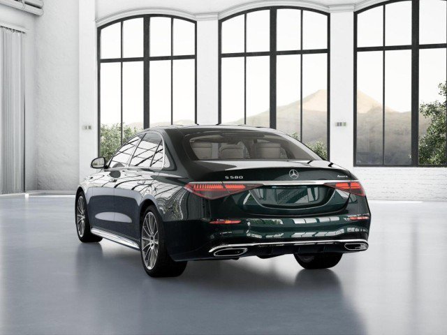 New 2026 Emerald Green Metallic Mercedes-Benz S 580 image 47