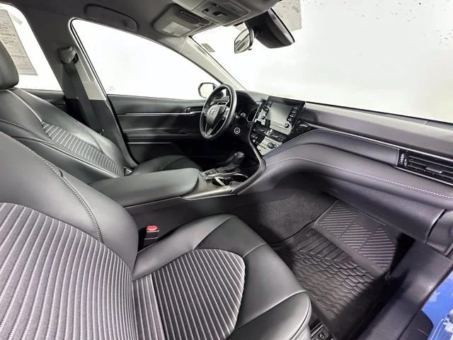 Certified Used 2024 Blue Toyota SE image 24