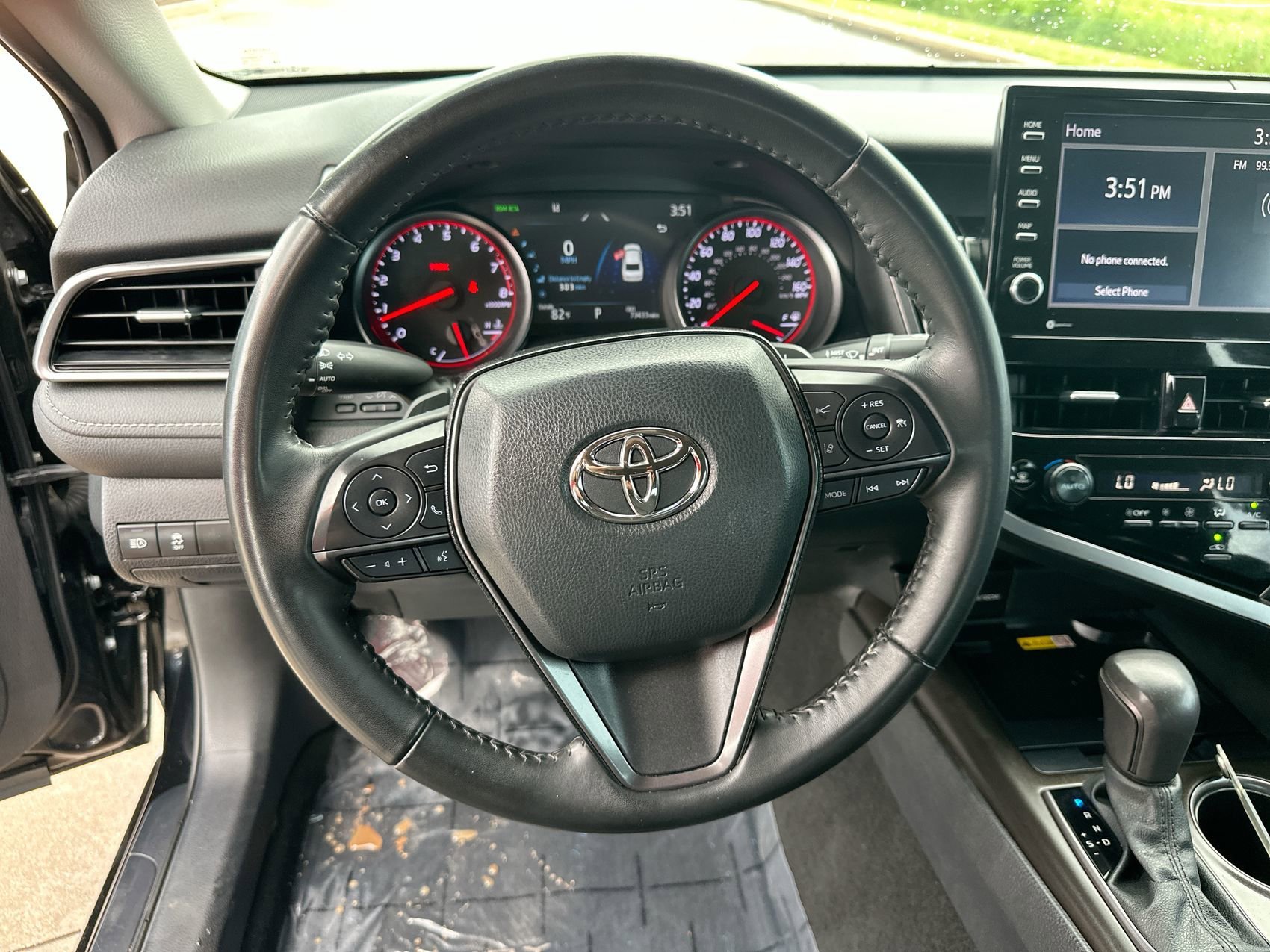 Used 2023 Midnight Black Metallic Toyota XSE image 14
