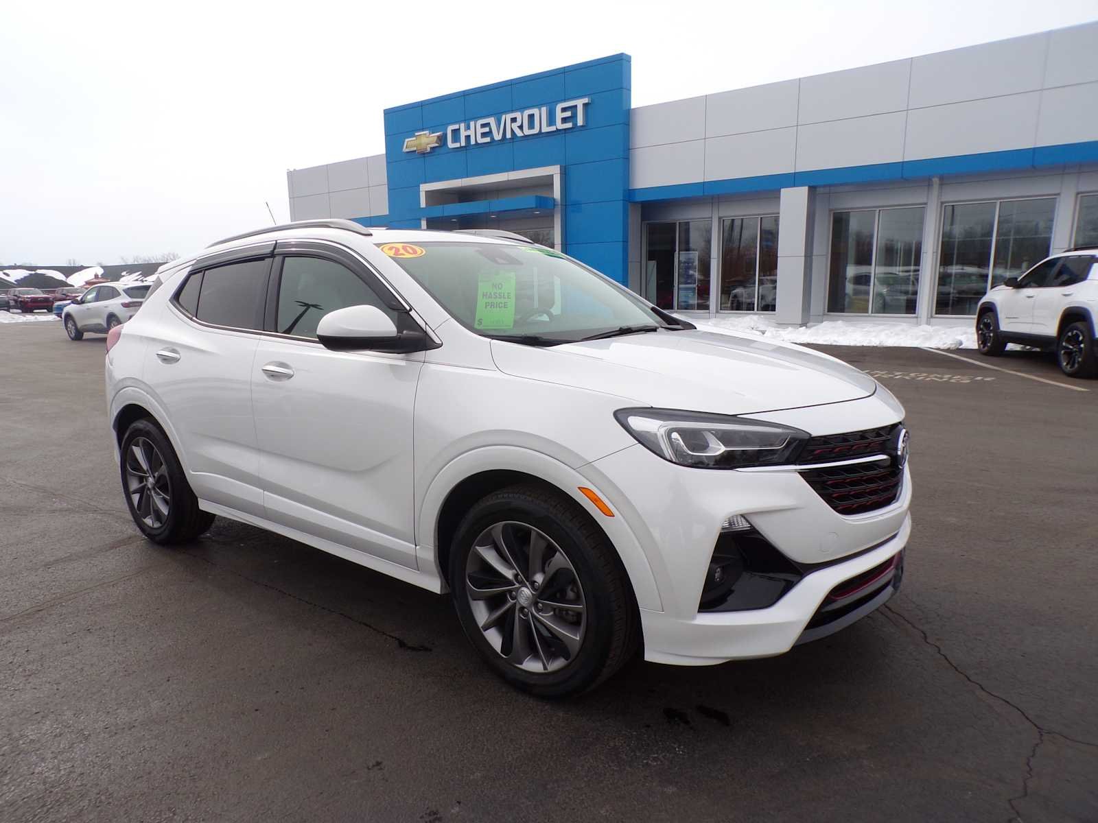 Used 2020 Buick Encore GX Essence with VIN KL4MMFS25LB127224 for sale in Alexandria, IN