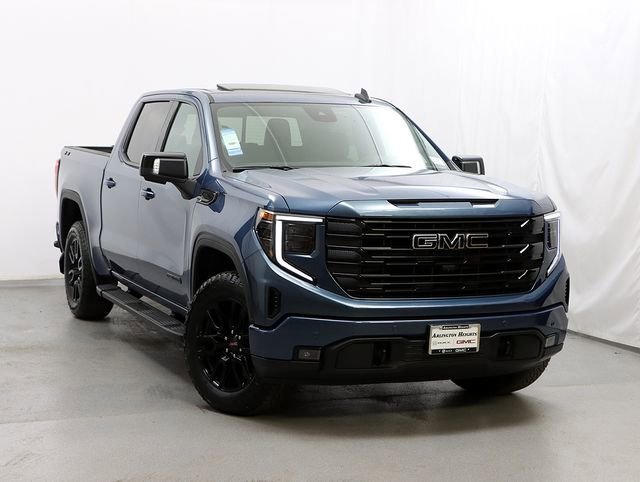 Downpour Metallic 2026 GMC Sierra 1500 Elevation Crew Cab 4WD Pickup Truck Four-Wheel Drive