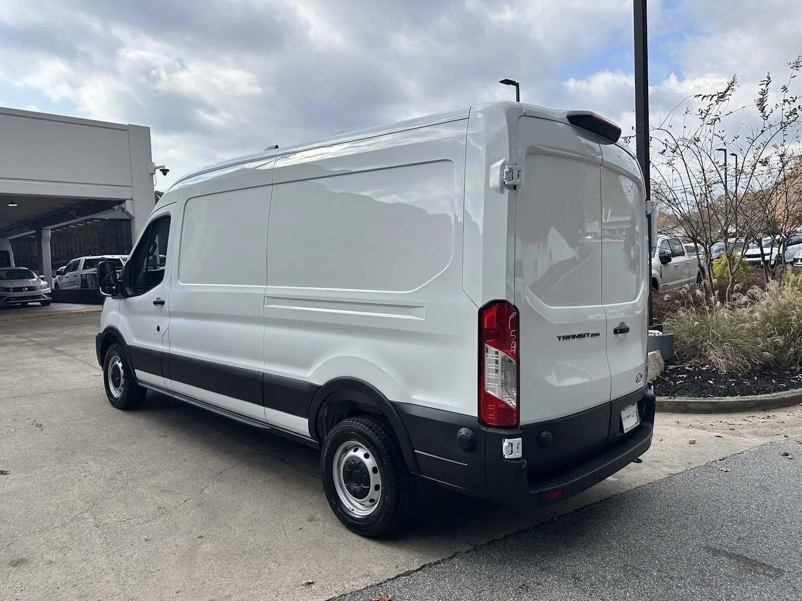 New 2026 Oxford White Ford Cargo Van image 6