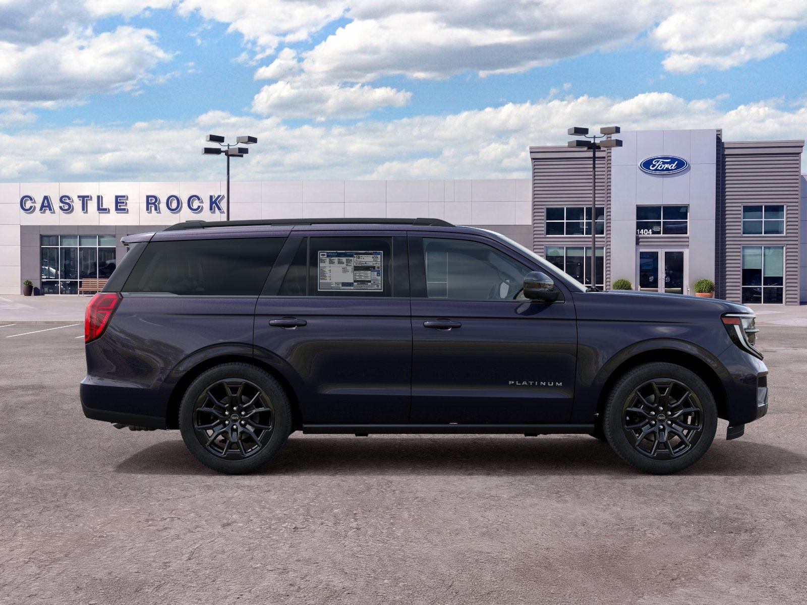 New 2027 Blue Ember Metallic Ford Platinum image 5
