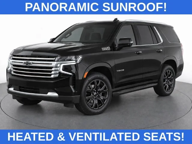 Certified Used 2023 BLACK Chevrolet High Country image 1