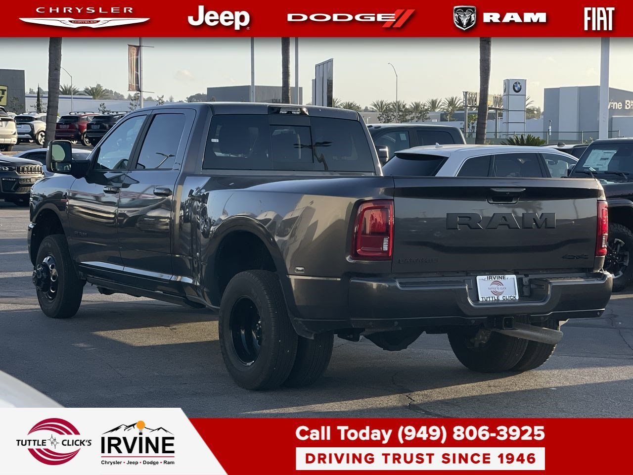 New 2026 Granite Crystal Metallic Clear-Coat Exterior Paint RAM Laramie image 4