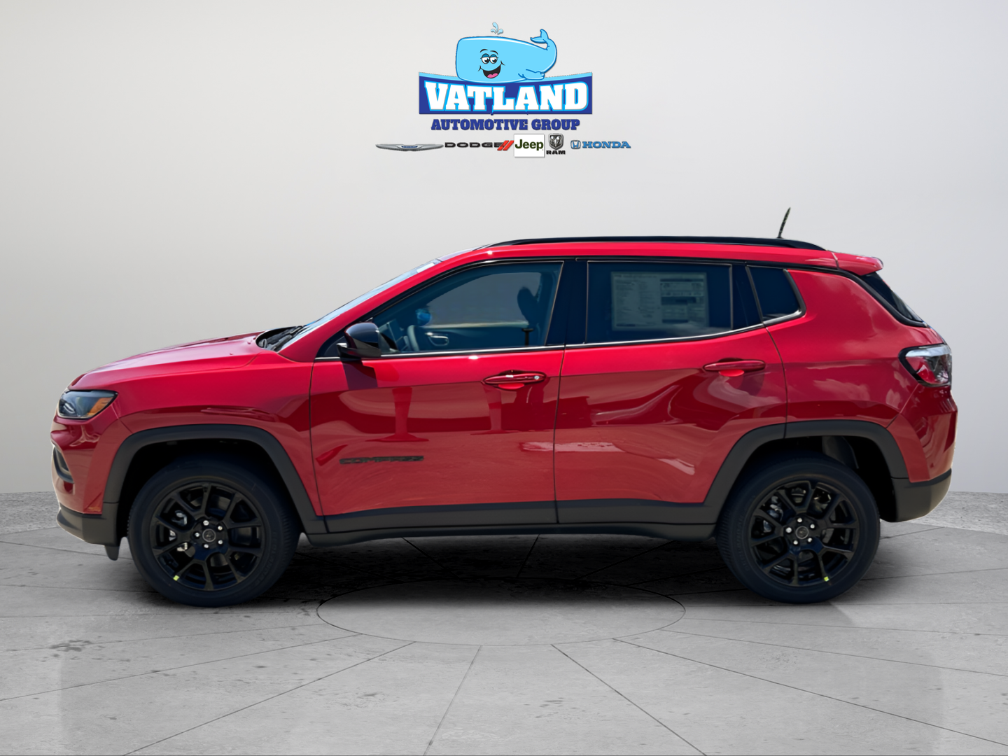 New 2026 Red Hot Pearl-Coat Exterior Paint Jeep Latitude image 2