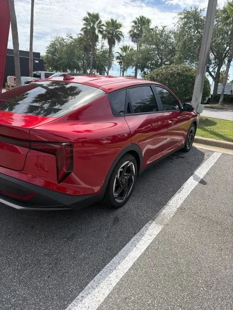 Used 2025 Currant Red Kia EX image 2