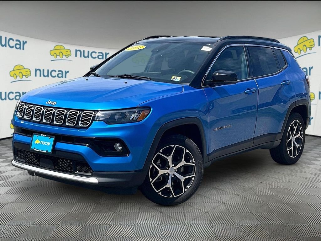 Used 2024 Blue Jeep Limited image 3