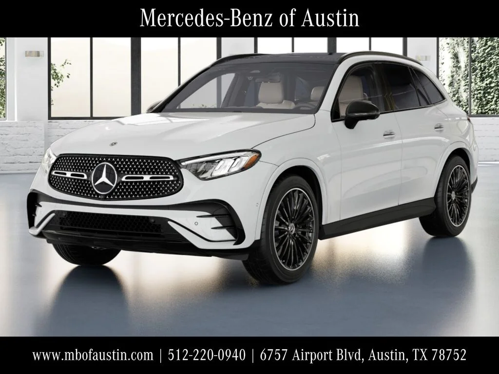 New 2027 White Mercedes-Benz GLC 300 image 1