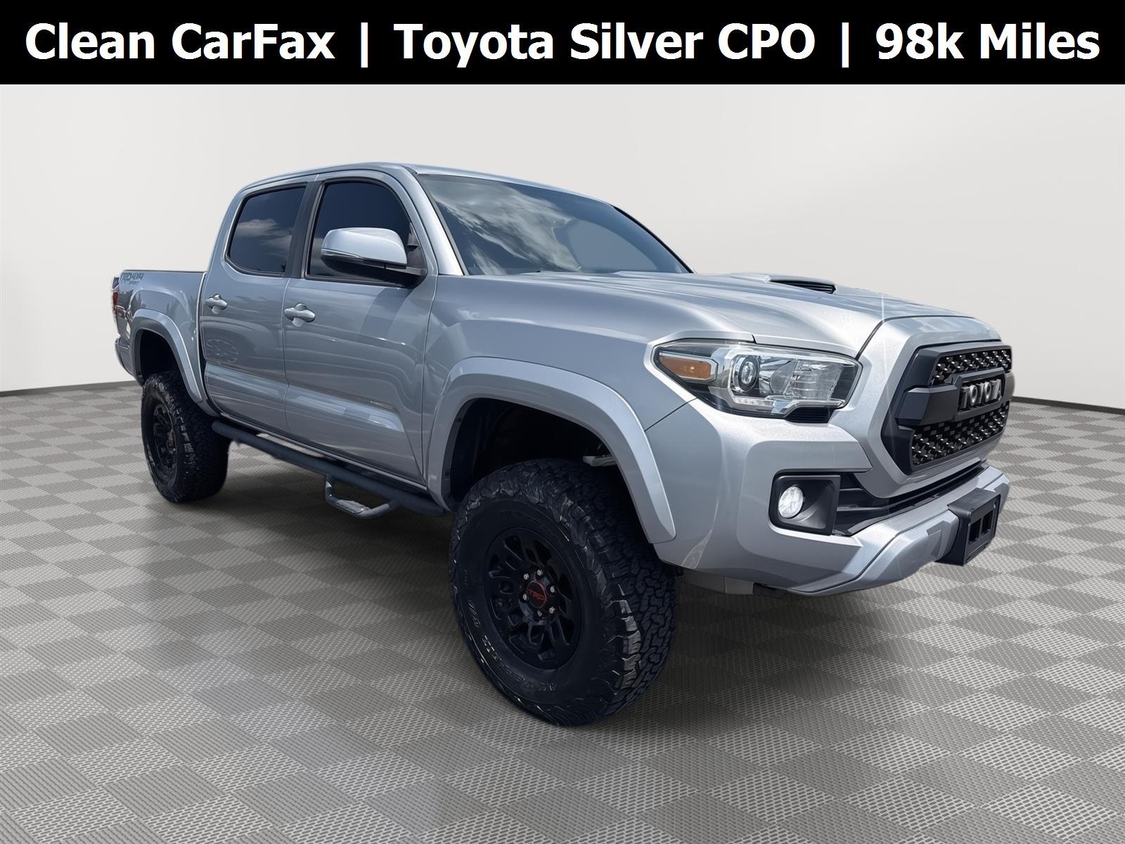 Certified Used 2017 Silver Sky Metallic Toyota TRD Sport image 1