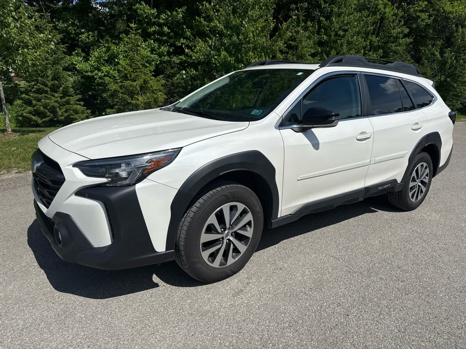 Certified Used 2024 Crystal White Pearl Subaru Premium image 3