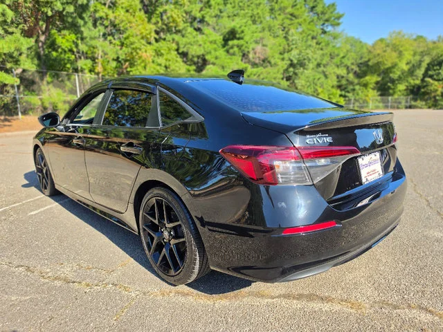 Certified Used 2025 Crystal Black Pearl Honda 4D SPORT image 4