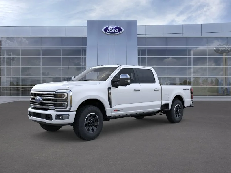 New 2026 Star White Metallic Tri-Coat Ford F-350® Platinum® image 51