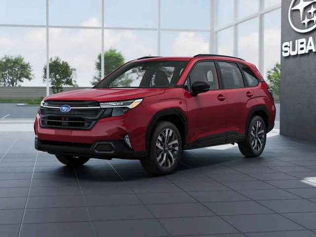 New 2026 CRIMSON RED PEARL Subaru Touring image 2