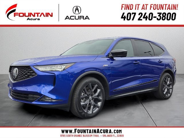 Certified Used 2024 Apex Blue Pearl Acura SH-AWD A-SPEC image 24