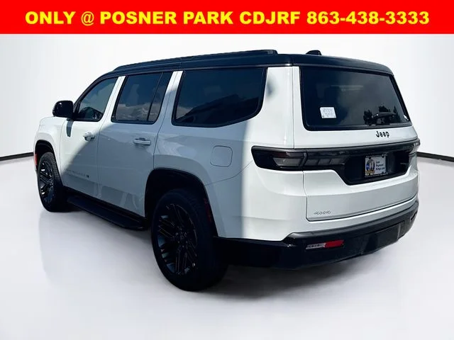 New 2026 Bright White Clear-Coat Exterior Paint Jeep Grand Wagoneer image 7