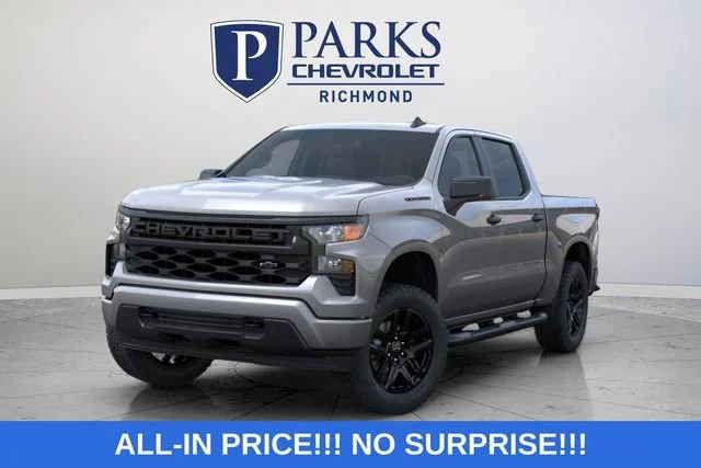 New 2026 Sterling Gray Metallic Chevrolet Custom image 3