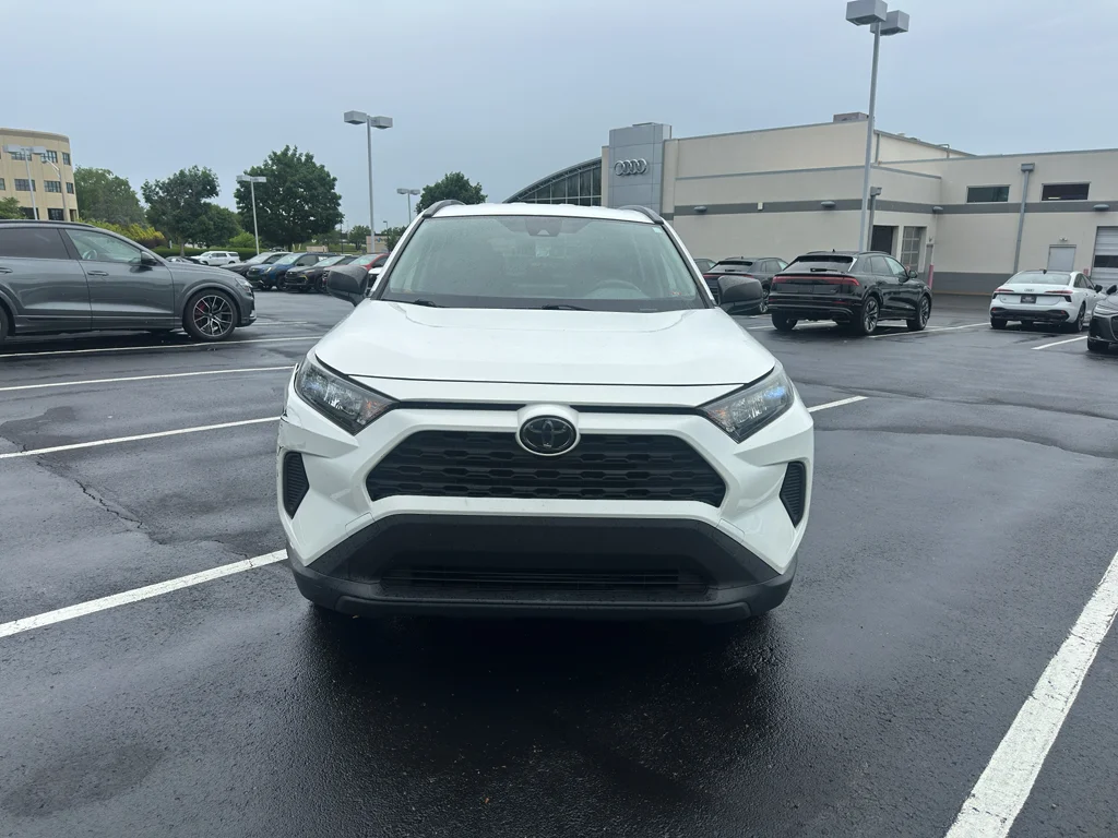 Used 2019 Super White Toyota LE image 2