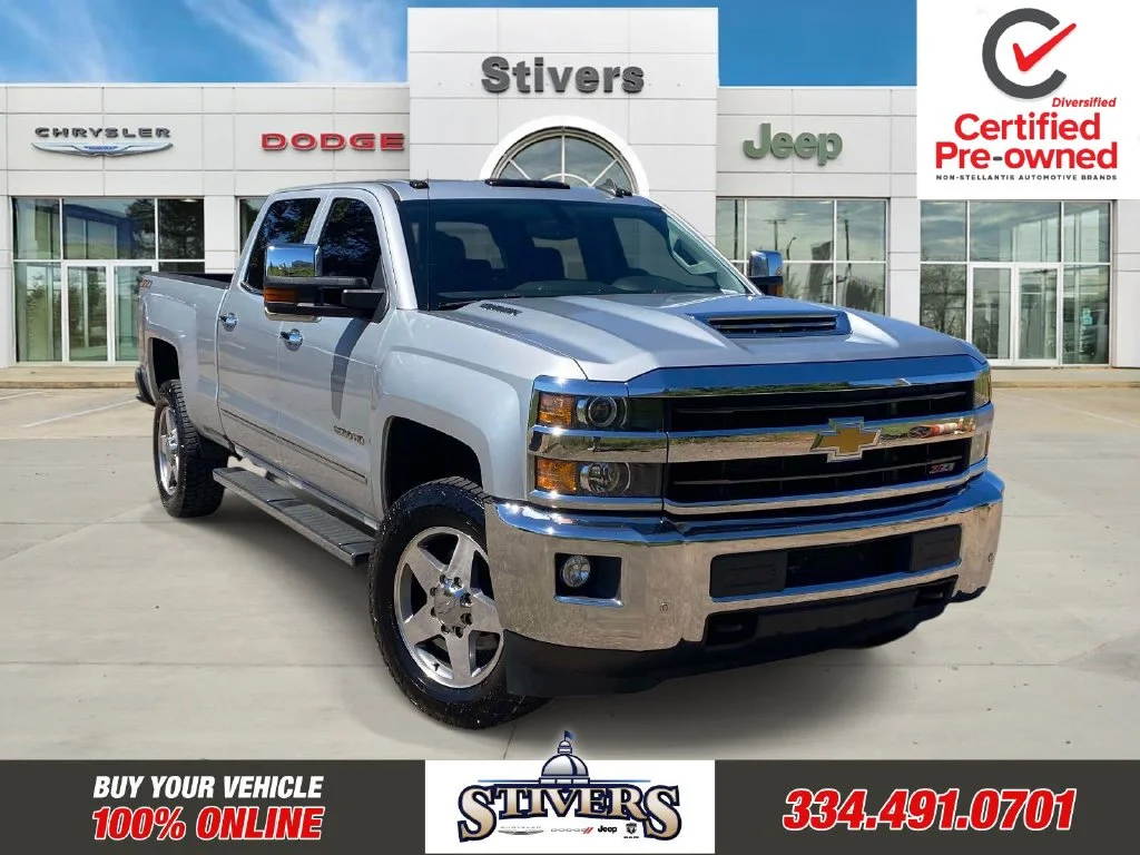 Certified Used 2018 Silver Chevrolet LTZ image 1