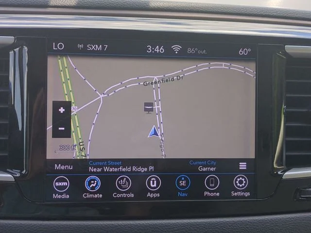 Used 2019 Blue Chrysler Touring L image 24