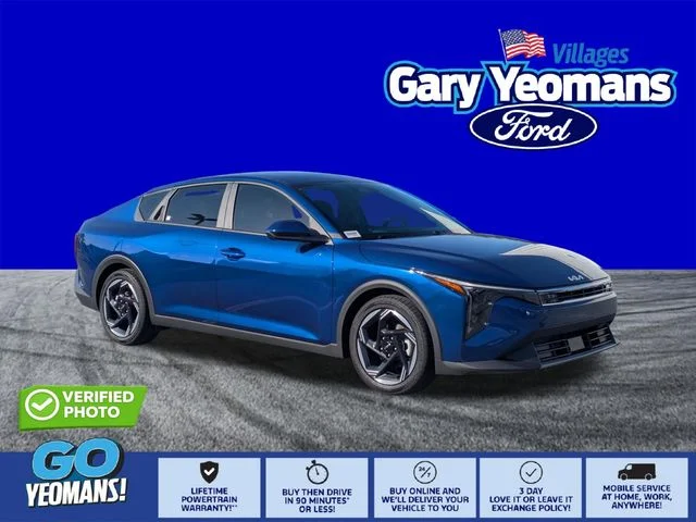 Certified Used 2025 Deep Sea Blue Kia EX image 1