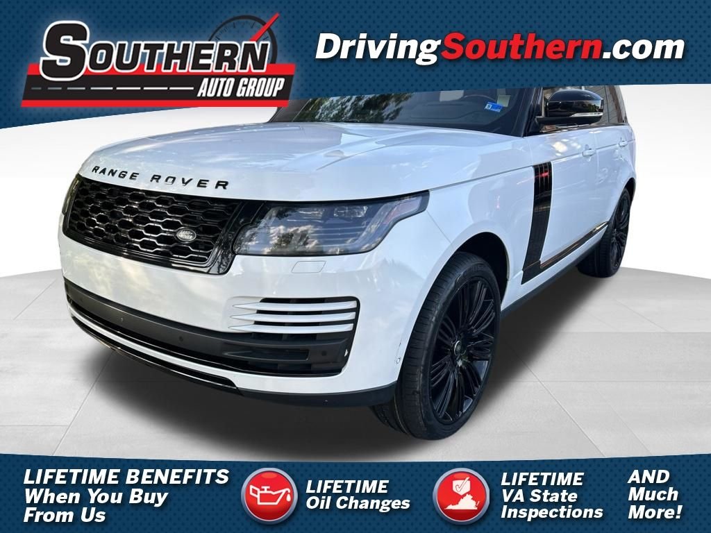 Used 2019 White Land Rover 5.0L V8 Supercharged image 1
