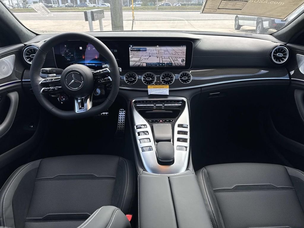 New 2026 Obsidian Black Metallic Mercedes-Benz AMG® GT 53 4-Door Coupe image 7