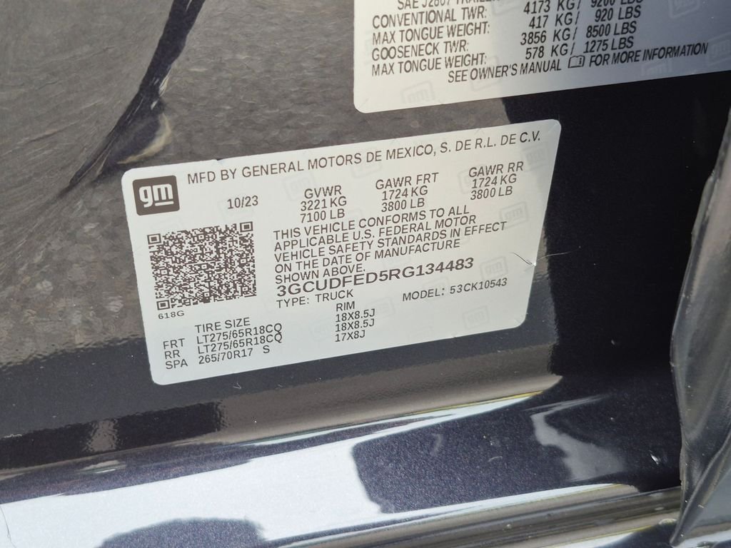 Used 2024 Gray Chevrolet LT Trail Boss image 25
