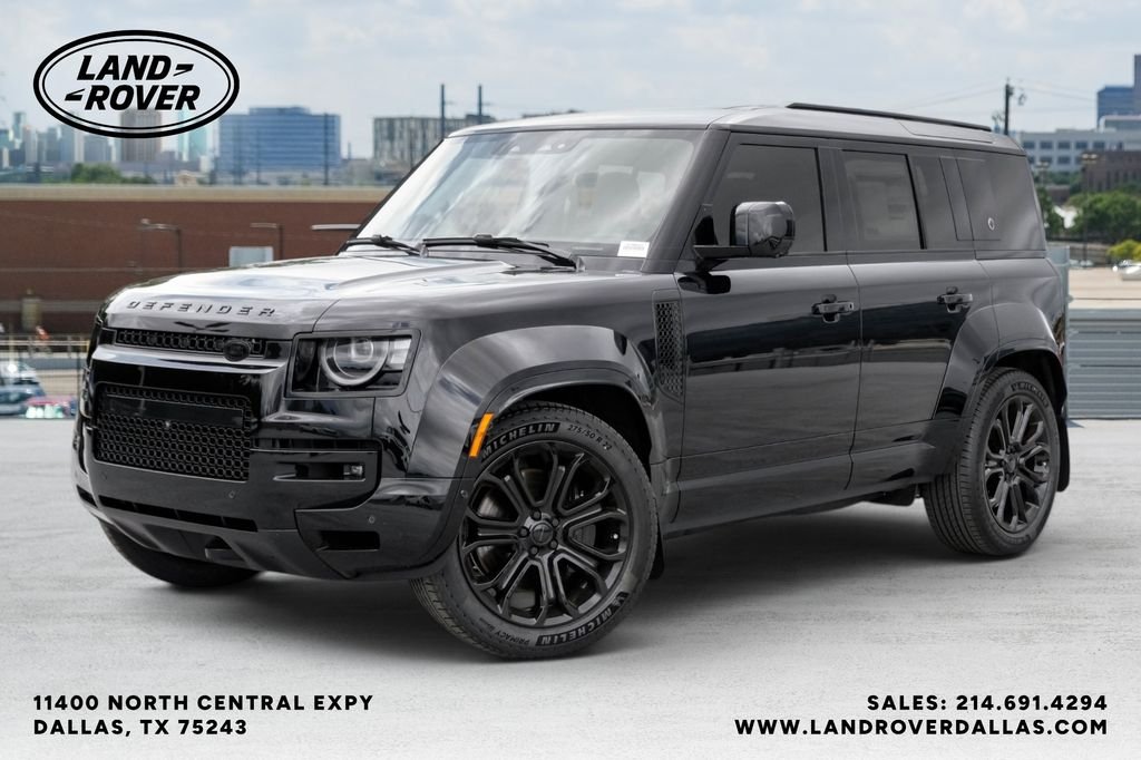 New 2026 Land Rover Defender 110 OCTA Black For Sale Dallas TX