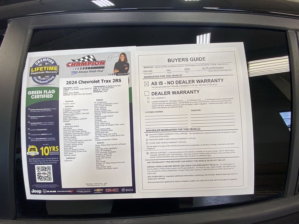 Used 2024 Black Metallic Chevrolet 2RS image 36